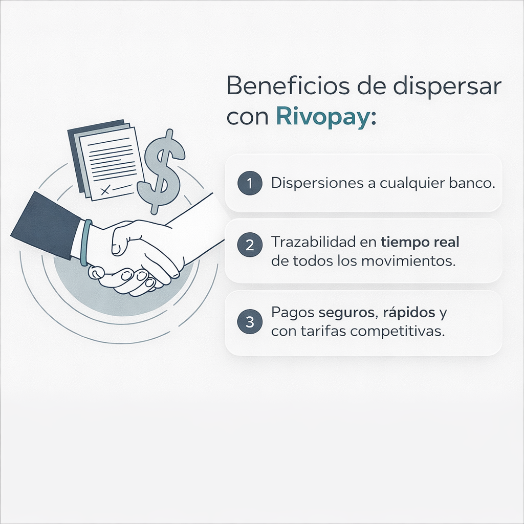 Beneficios de dispersar con Rivopay