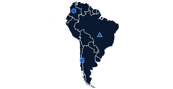 Mapa Latinoamérica